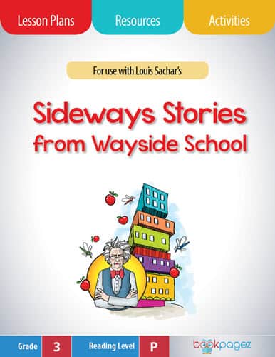 The cover for Sideways Stories from Wayside School Lesson Plans and Teaching Resources