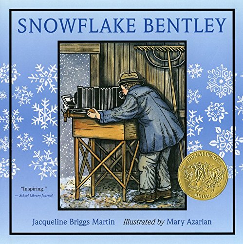 The cover for the book Snowflake Bentley
