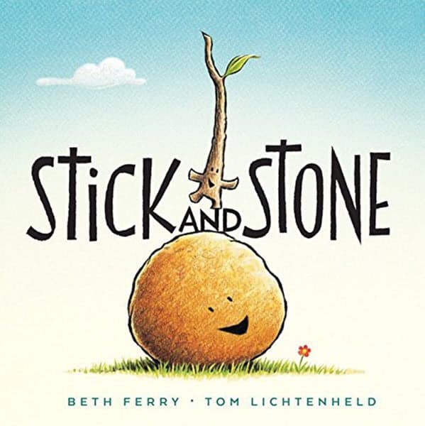The cover for the book Stick and Stone