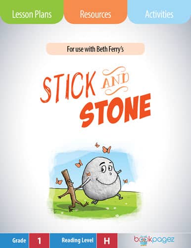 The cover for Stick and Stone Lesson Plans and Teaching Resources