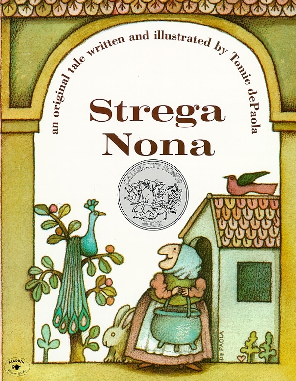 The cover for the book Strega Nona