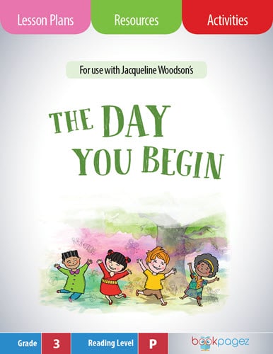The cover for The Day You Begin Lesson Plans and Teaching Resources