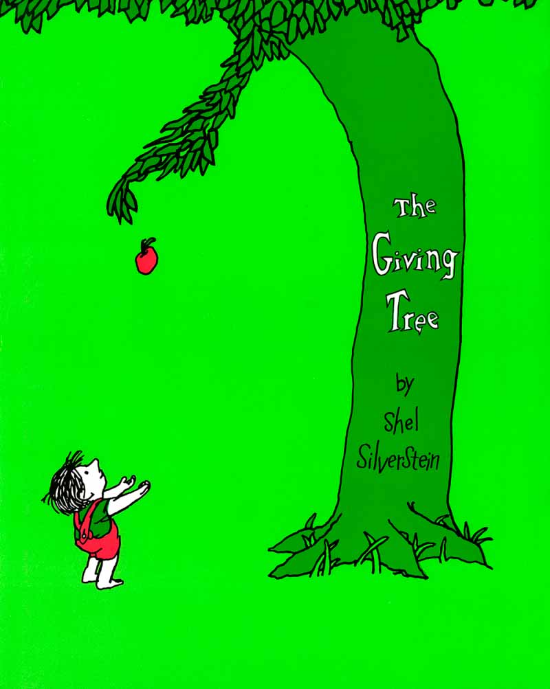 The cover for the book The Giving Tree