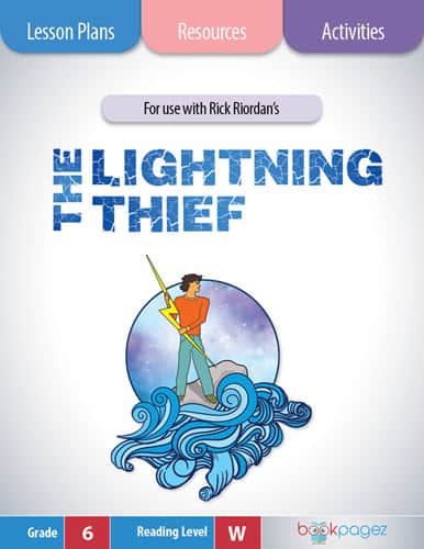 The cover for The Lightning Thief Lesson Plans and Teaching Resources