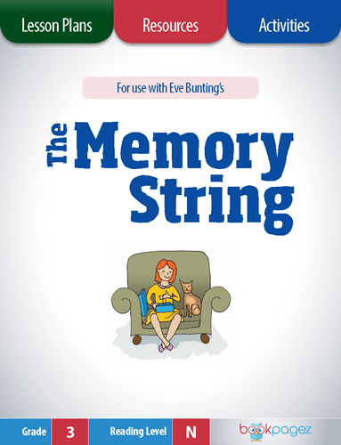 The cover for The Memory String Lesson Plans and Teaching Resources