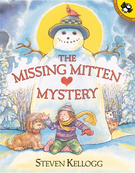 The cover for the book The Missing Mitten Mystery