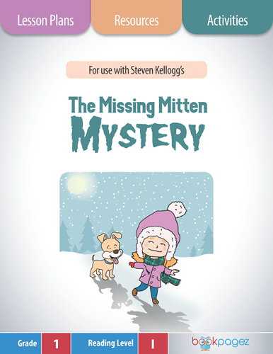 The cover for The Missing Mitten Mystery Lesson Plans and Teaching Resources