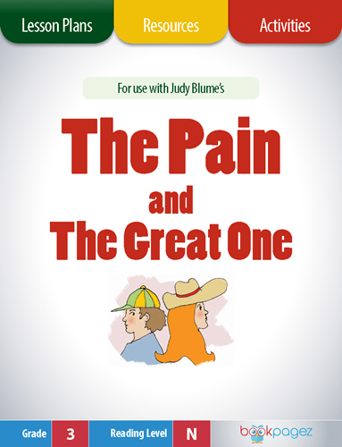 The cover for The Pain and the Great One Lesson Plans and Teaching Resources