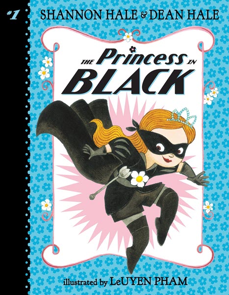 The cover for the book The Princess in Black