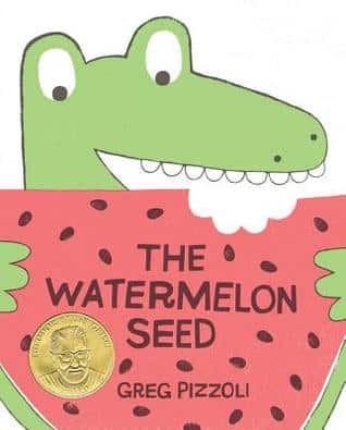 The cover for the book The Watermelon Seed