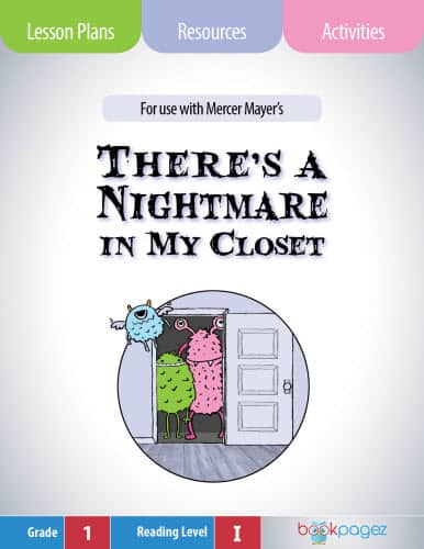 The cover for There's a Nightmare in My Closet Lesson Plans and Teaching Resources