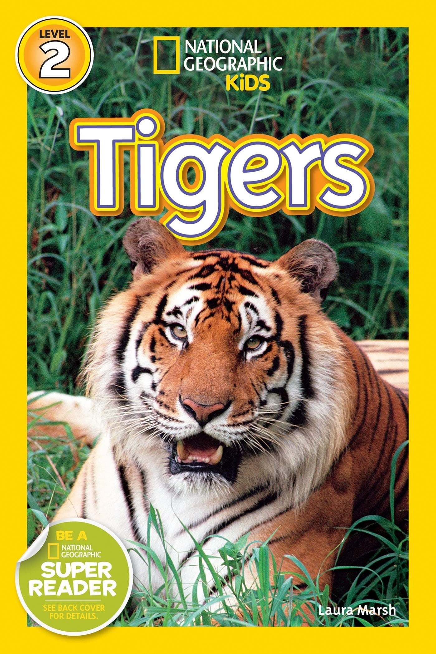 The cover for the book Tigers
