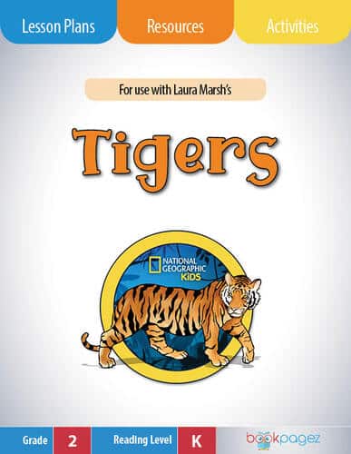 The cover for Tigers Lesson Plans and Teaching Resources