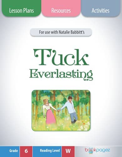 The cover for Tuck Everlasting Lesson Plans and Teaching Resources