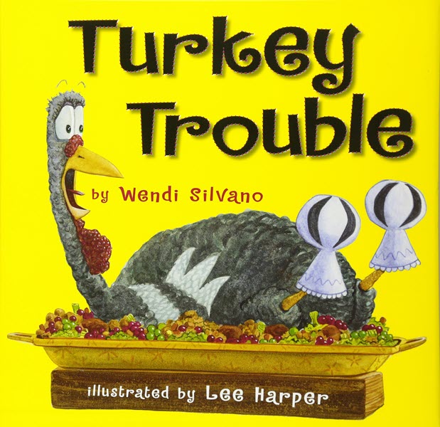 The cover for the book Turkey Trouble