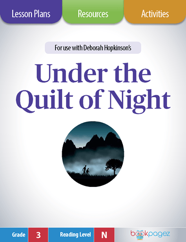 The cover for Under the Quilt of Night Lesson Plans and Teaching Resources