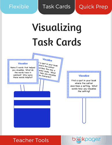 Teaching resource cover for Visualizing Task Cards