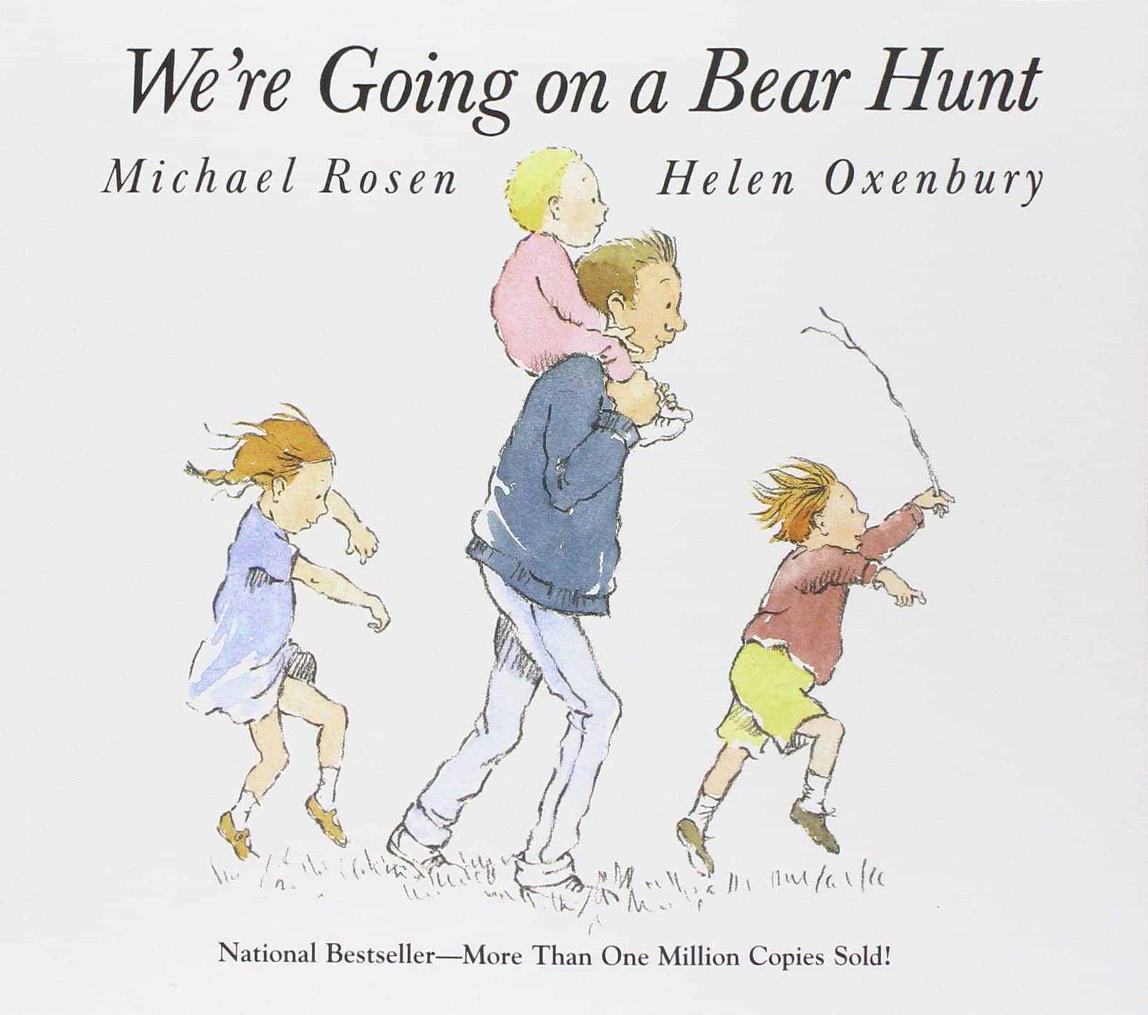The cover for the book We're Going on a Bear Hunt