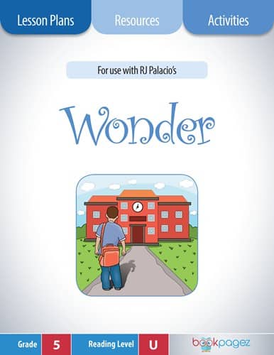 The cover for Wonder Lesson Plans and Teaching Resources