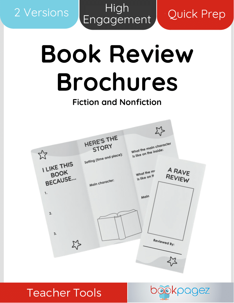 Package Cover for Book Review Brochures