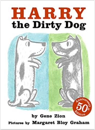 The cover for the book Harry the Dirty Dog