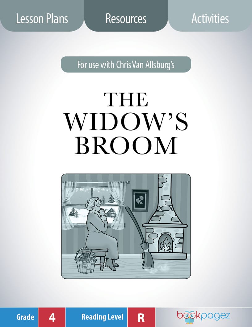 The cover for The Widow's Broom Lesson Plans and Teaching Resources