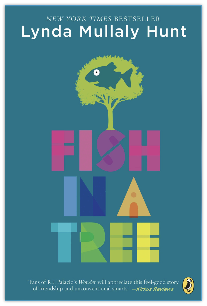 The cover for the book Fish in a Tree