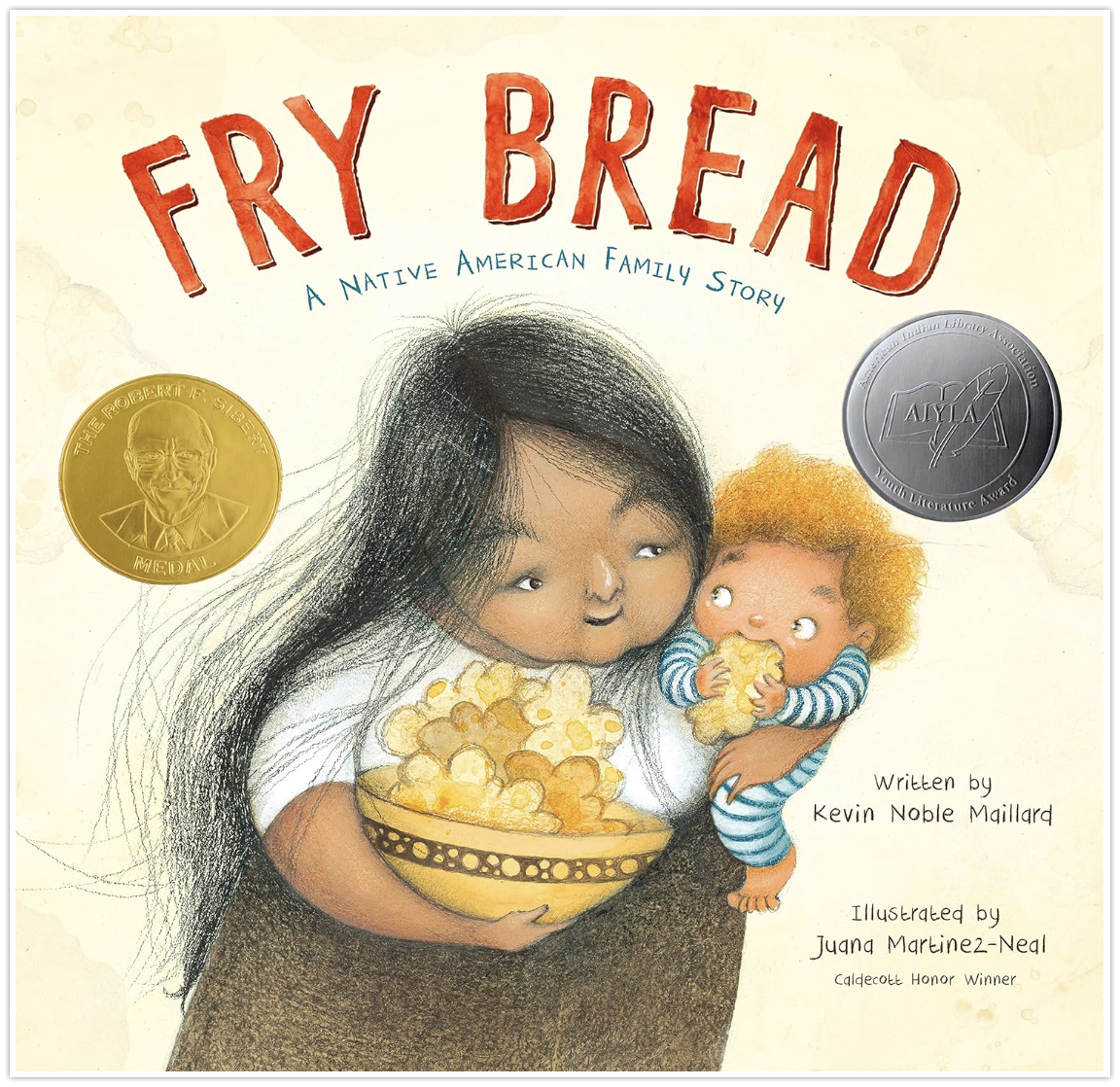 The cover for the book Fry Bread