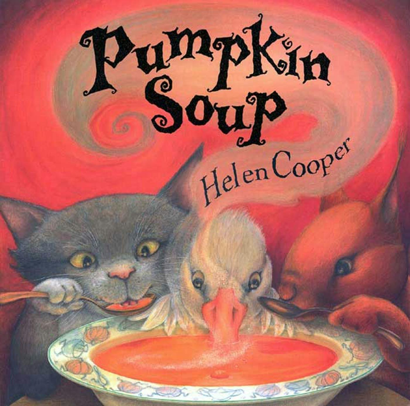 The cover for the book Pumpkin Soup